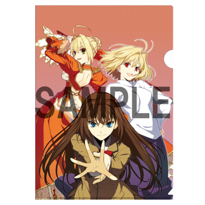 TYPE-MOON Ace Cover Illustration Clear File Folder